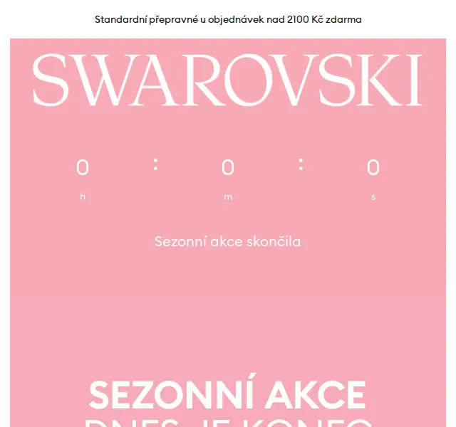 Swarovski: 20% sleva na vybrané náramky a náušnice – říjen 2023 | Nuslet.cz