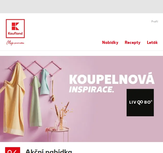 Kaufland: Liv&Bo koupelnová inspirace – červen 2022 | Nuslet.cz