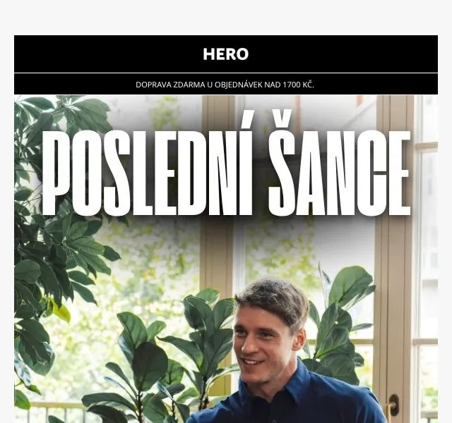HERO: Slevový kód 17 % – konec dnes večer