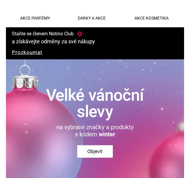 Notino: Parfémy a kosmetika se slevou – duben 2026