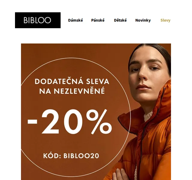 BIBLOO: -20 % dodatečná sleva na nezlevněné produkty – červen 2026 | Nuslet.cz