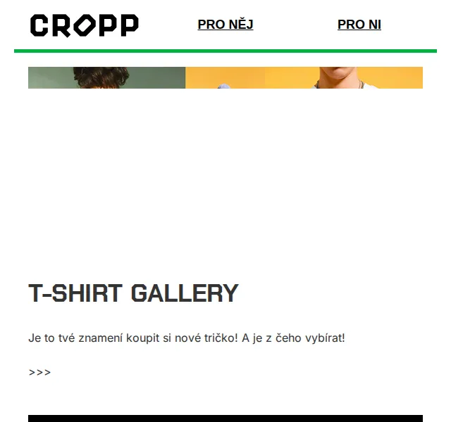 Cropp: T-SHIRT GALLERY nové trička – červenec 2026 | Nuslet.cz