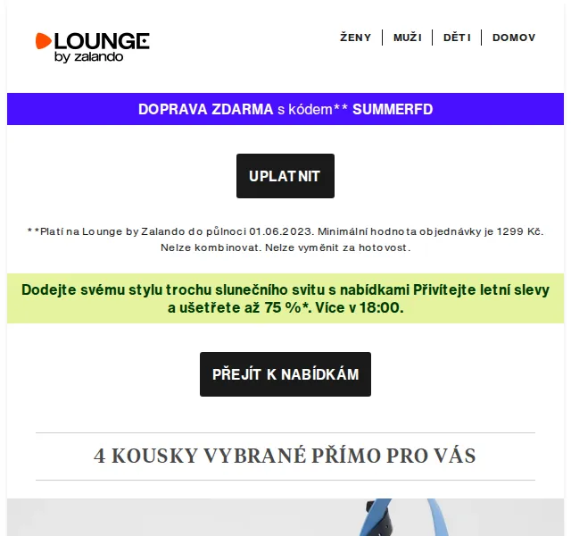Lounge by Zalando: Tommy Hilfiger, GAP a JOOP! až 80 % – červenec 2026 | Nuslet.cz