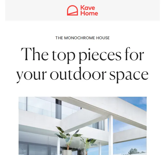 Kave Home Sale: Monochrome kolekce – červenec 2026 | Nuslet.cz