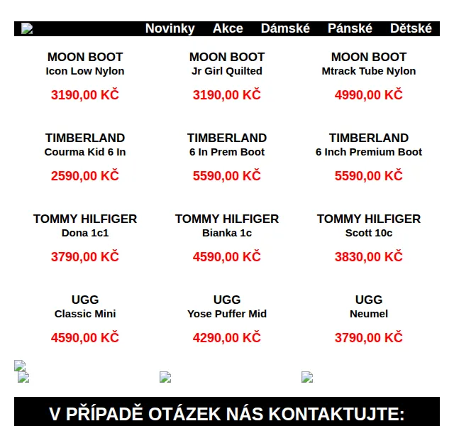 Office Shoes: Zimní boty Moon Boot, Timberland, Tommy Hilfiger, UGG – červen 2026 | Nuslet.cz