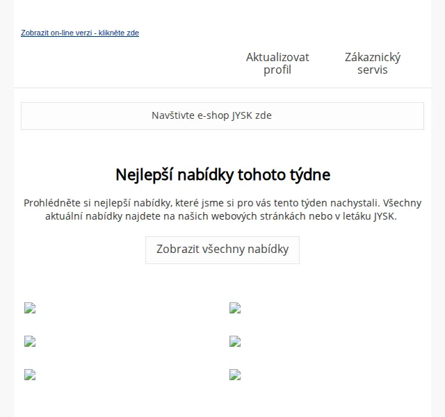 JYSK: Slevy na vybrané kategorie – červenec 2026 | Nuslet.cz