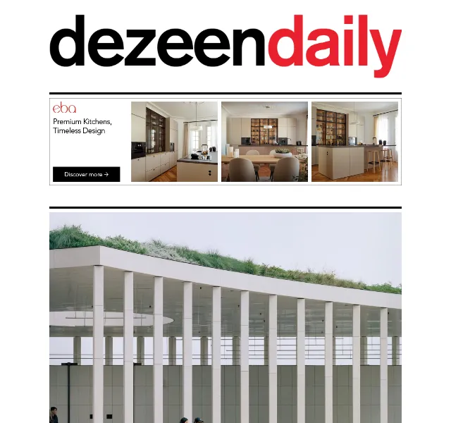 Dezeen Daily: novinky z designu a architektury – červenec 2026 | Nuslet.cz