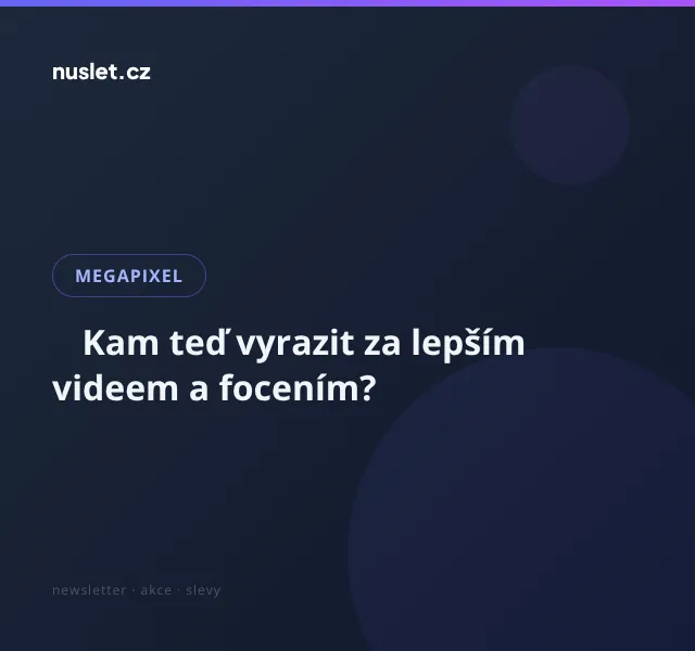 Megapixel: Nikon RED Cinema Day + Canon – červen 2026
