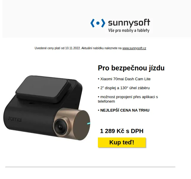 Sunnysoft: Slevy na Xiaomi, Baofeng a Mideer – červen 2026 | Nuslet.cz