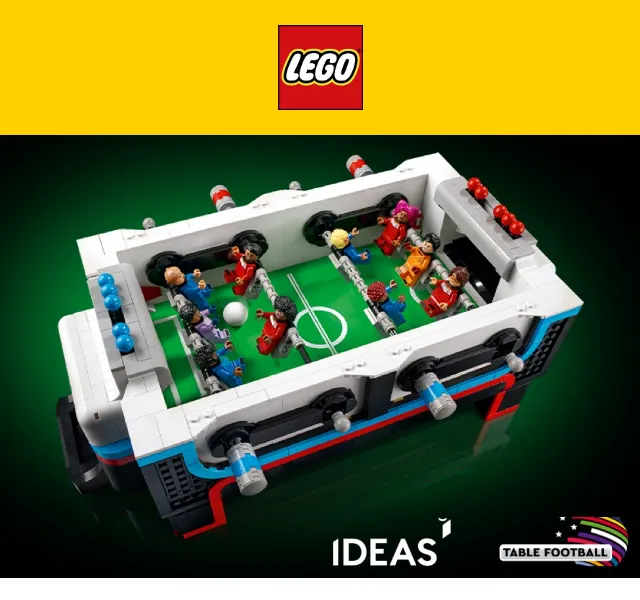 LEGO®: Nová sada stolní fotbal – červenec 2026 | Nuslet.cz