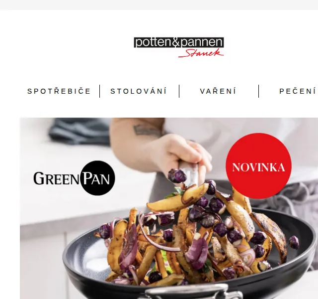 Potten & Pannen - Staněk: GreenPan bez PFAS – duben 2026