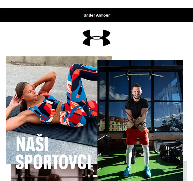 Under Armour: nová kolekce Rush – červen 2026 | Nuslet.cz