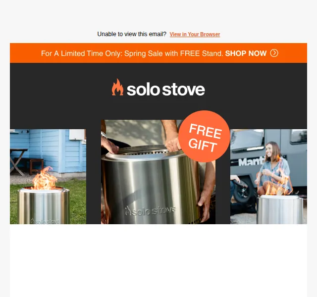 Solo Stove EU: Stojan zdarma k ohništi – červenec 2026 | Nuslet.cz