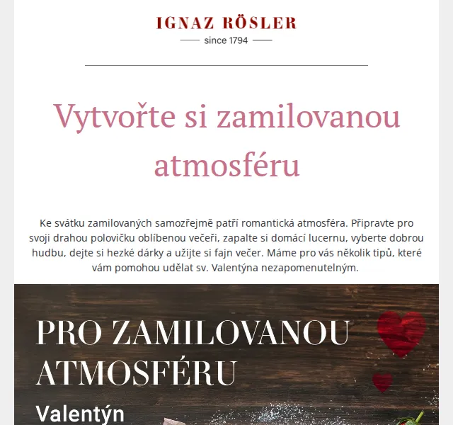 Ignazrosler.cz: Kolekce Valentino a italská elegance – červenec 2026 | Nuslet.cz