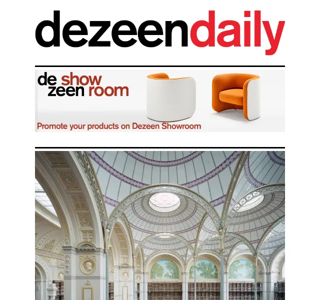 Dezeen Daily: Nejlepší hotely roku 2022 a nové projekty – červen 2026 | Nuslet.cz
