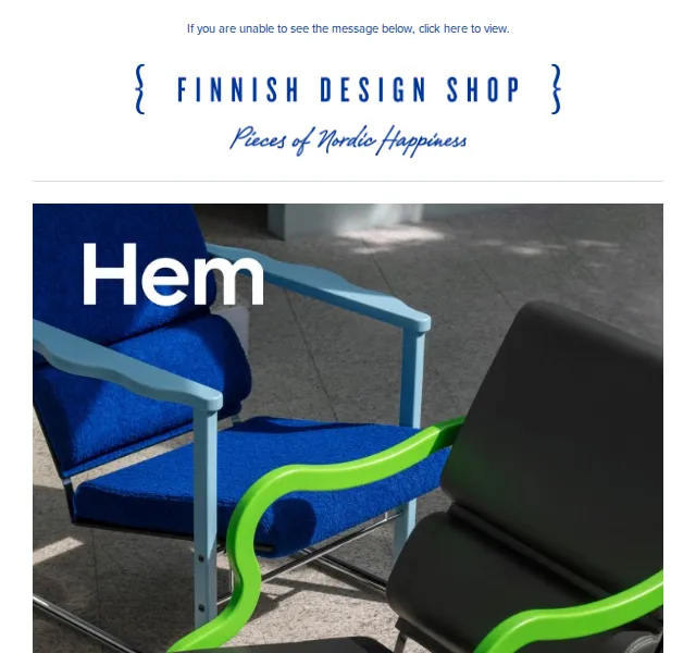 Finnish Design Shop: Designová židle Hem x Kukkapuro – červenec 2026 | Nuslet.cz