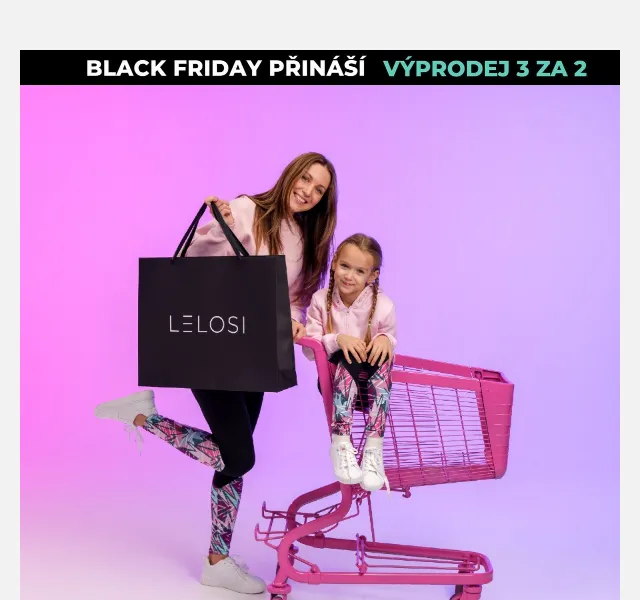 LELOSI: 3 za 2 Black Friday akce – konec června 2026 | Nuslet.cz
