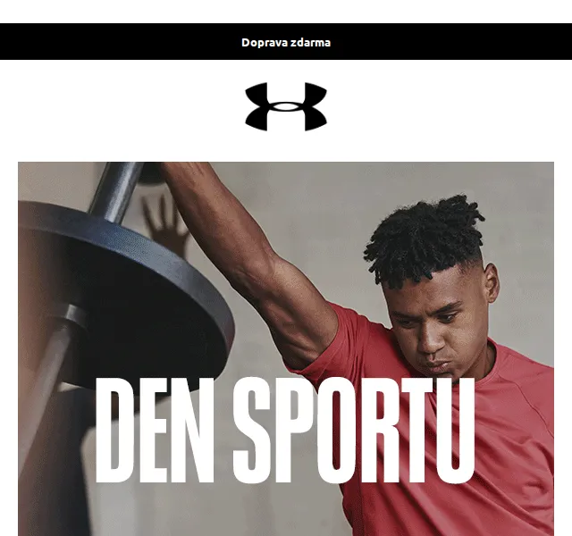 Under Armour: tréninková kolekce s dopravou zdarma – červen 2026 | Nuslet.cz