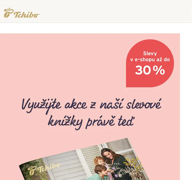 Tchibo: Slevová knížka až 25 % na kolekce a 30 % na kapsle – březen 2026 | Nuslet.cz