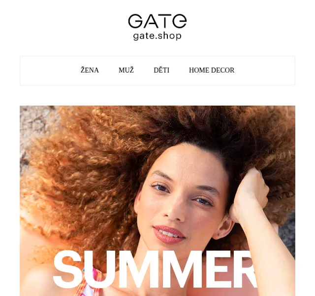 Gate.shop: letní kolekce 2026 – červenec 2026 | Nuslet.cz