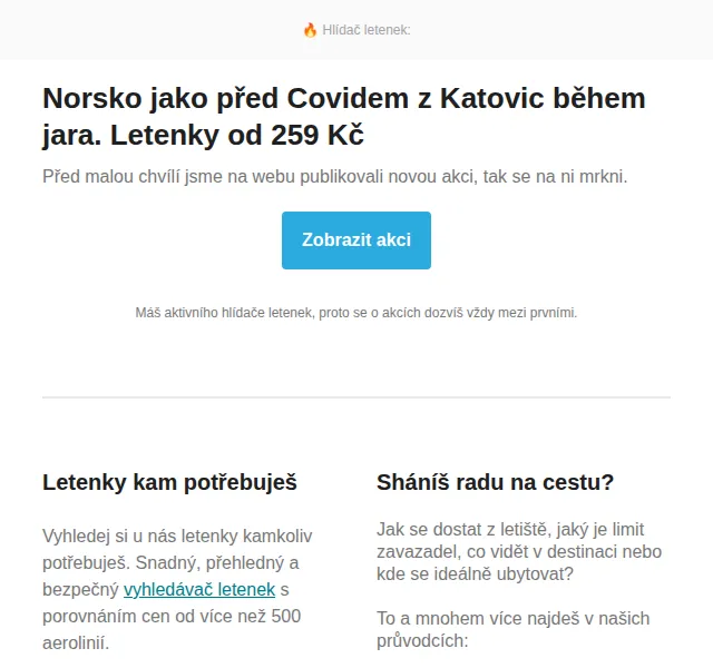 Cestujlevne.com: Norsko z Katovic od 259 Kč – červen 2026 | Nuslet.cz