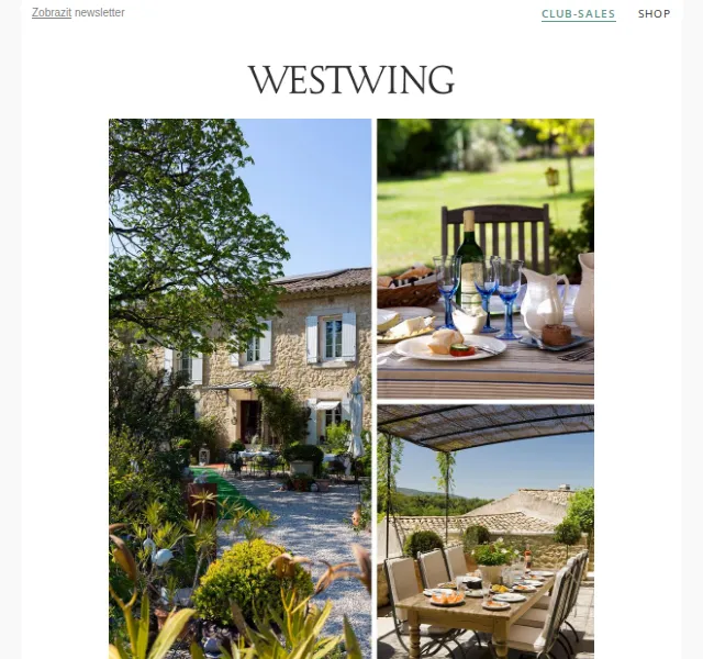 Westwing: Provence styl na zahradu – červenec 2026 | Nuslet.cz