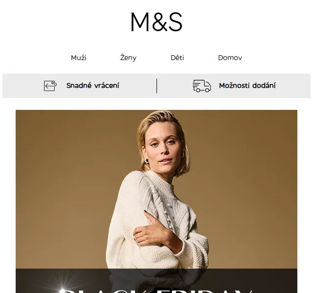 Marks and Spencer: 20% sleva na vše – červen 2026 | Nuslet.cz