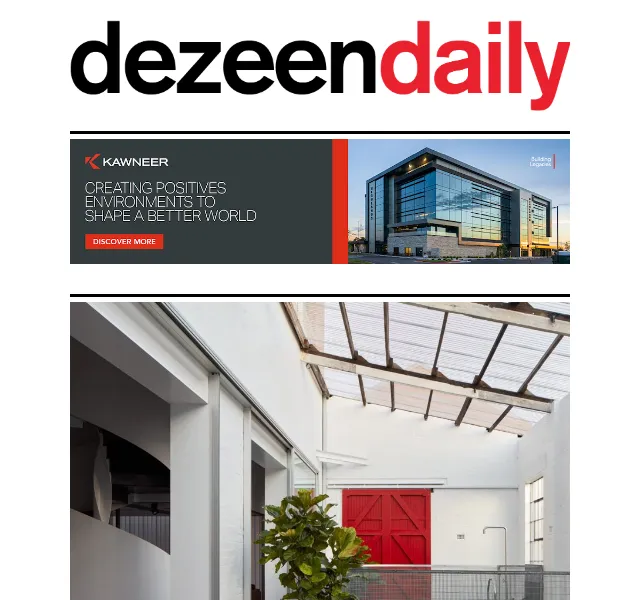 Dezeen Daily: inspirace pro design i bydlení – červenec 2026 | Nuslet.cz