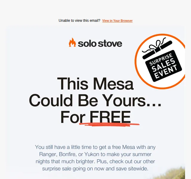 Solo Stove EU: Zdarma Mesa při koupi Ranger, Bonfire nebo Yukon – červenec 2026 | Nuslet.cz