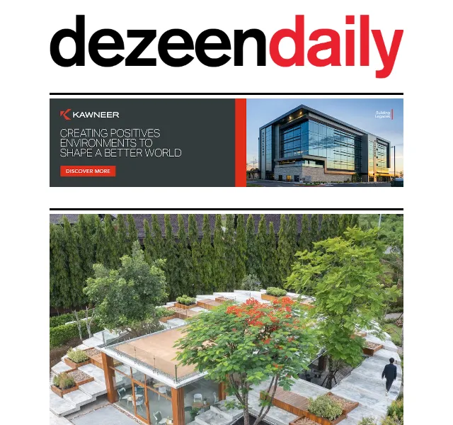 Dezeen Daily: Nové architektonické projekty – červenec 2026 | Nuslet.cz