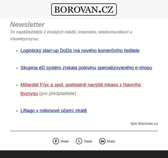 Aleš Borovan: Novinky z e-commerce – červen 2026 | Nuslet.cz