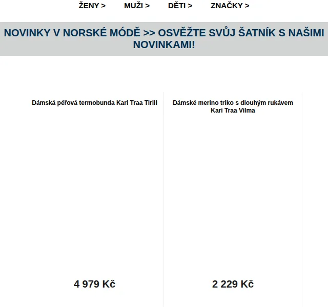 Norskamoda.cz: Nová kolekce norské módy – červenec 2026 | Nuslet.cz