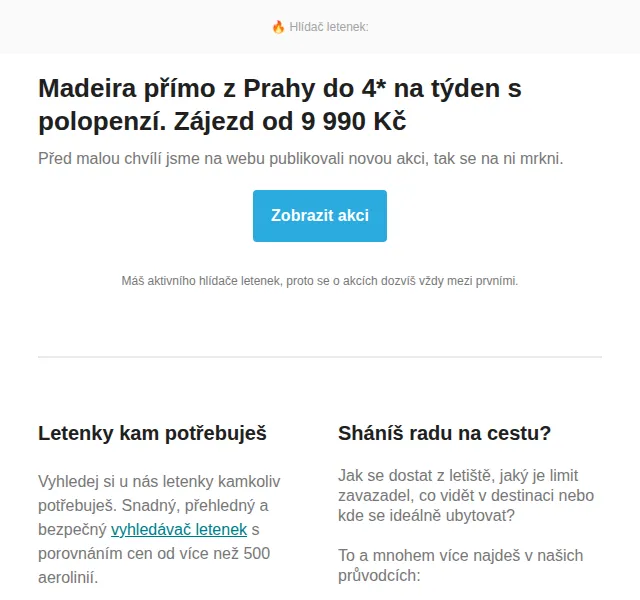 Cestujlevne.com: Madeira z Prahy 4* polopenze 9 990 Kč – červen 2026 | Nuslet.cz