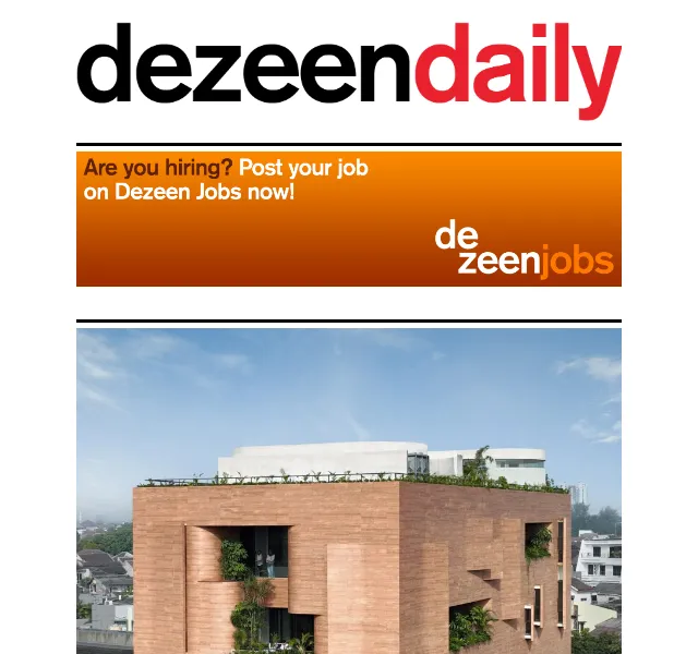 Dezeen Daily: Nové designové kolekce – červenec 2026 | Nuslet.cz