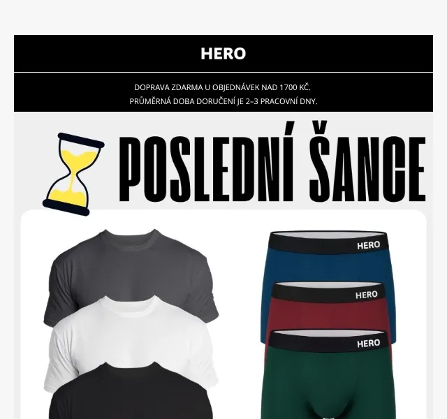 HERO: Combo Balíček se slevou 49 % – Srpen 2026