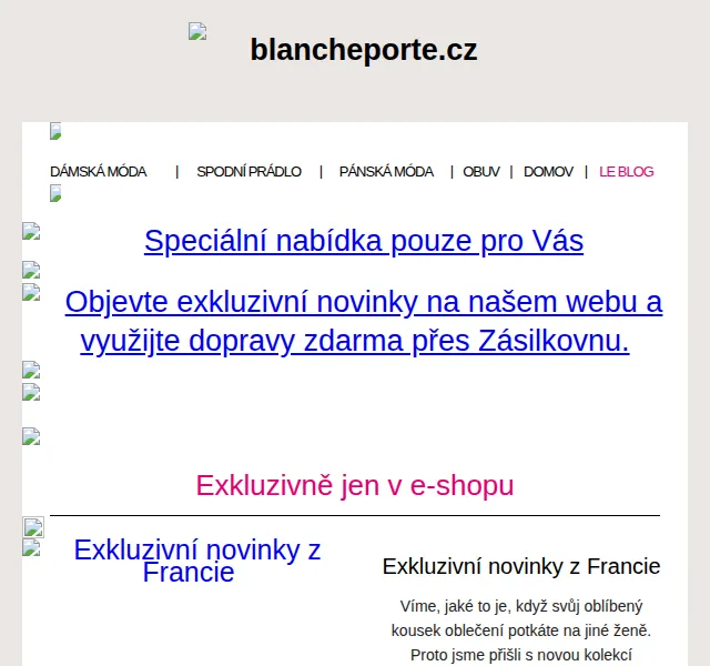 Blancheporte: Novinky v dámské módě – červen 2026 | Nuslet.cz