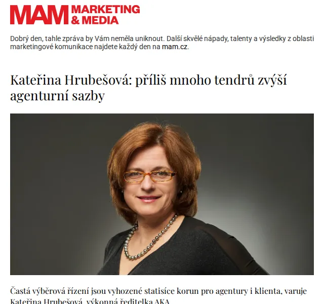 Marketing & Media: příliš mnoho tendrů zvýší agenturní sazby – červenec 2026 | Nuslet.cz