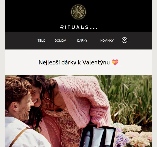 Rituals: Valentýnské dárky – akce na dárkové sady – červenec 2026 | Nuslet.cz
