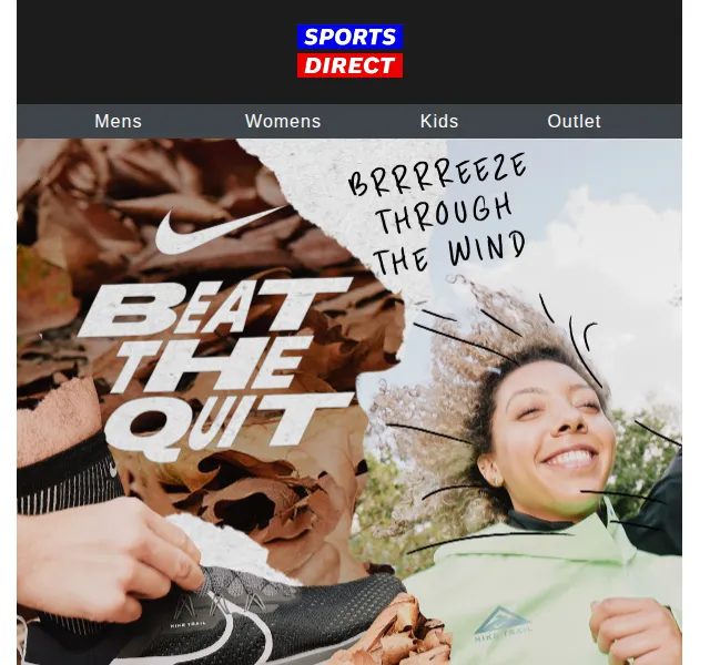 Sportsdirect.com: Nike zima 2026 slevy až 63 % – červen 2026 | Nuslet.cz