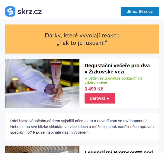 Vánoce na Skrz: Dárky pro nejbližší – červen 2026 | Nuslet.cz