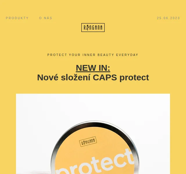 RINGANA: CAPS protect nové složení – červenec 2023 | Nuslet.cz