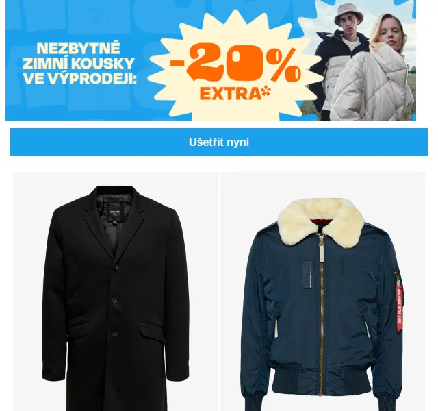 ABOUT YOU: -20 % EXTRA na zimní kabáty a boty – červenec 2026 | Nuslet.cz