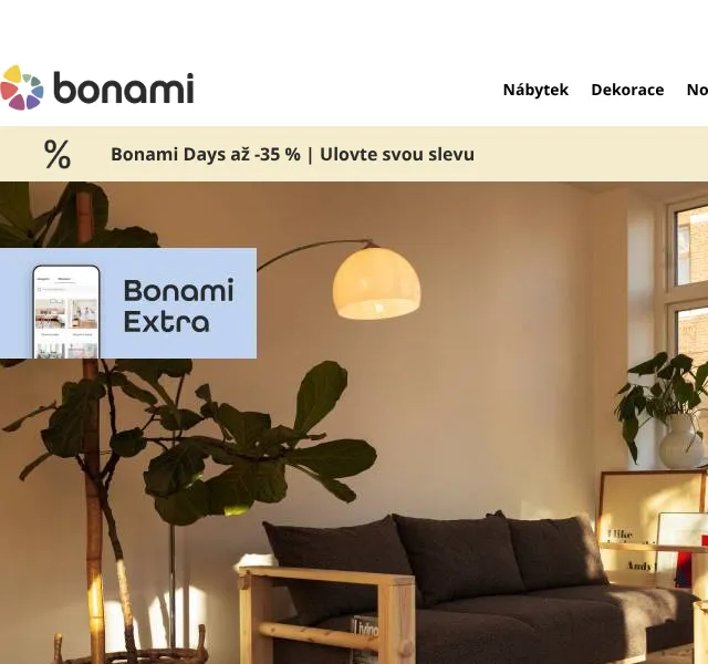 Bonami.cz: Až -35 % sleva | Karup nábyt. až -25 %