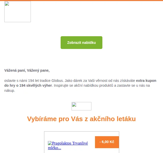 Globus Bonus: Extra kupon do hry o 194 výher – červen 2026 | Nuslet.cz