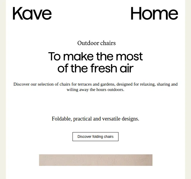 Kave Home Sale: akce na zahradní židle – červenec 2026 | Nuslet.cz