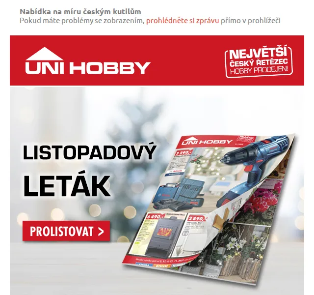UNI HOBBY: Aku šroubovák Bosch GSR 180-LI od 3 290 Kč – červenec 2026 | Nuslet.cz