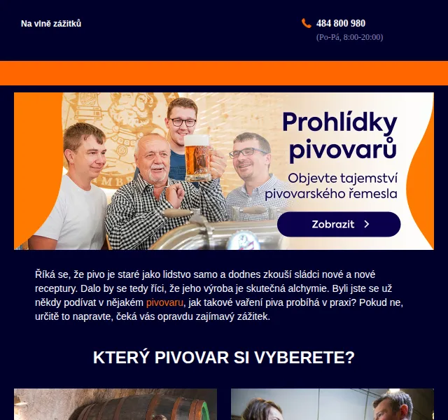 Adrop.cz: Prohlídky pivovarů od 150 Kč – červen 2026 | Nuslet.cz