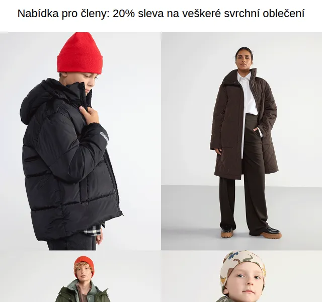 Lindex: 20% sleva na svrchní oblečení – červen 2026 | Nuslet.cz