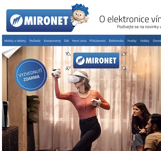 Mironet: PS VR2 předobjednávka – červen 2026 | Nuslet.cz