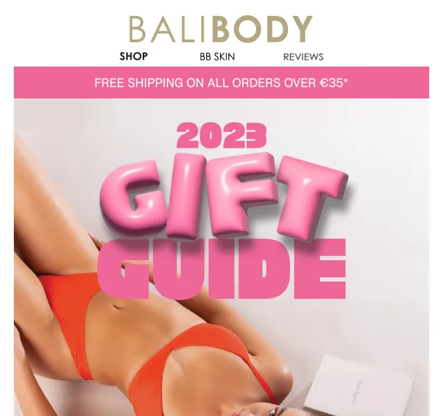 Bali Body: Vánoční dárkový průvodce 2023 – červenec 2026 | Nuslet.cz